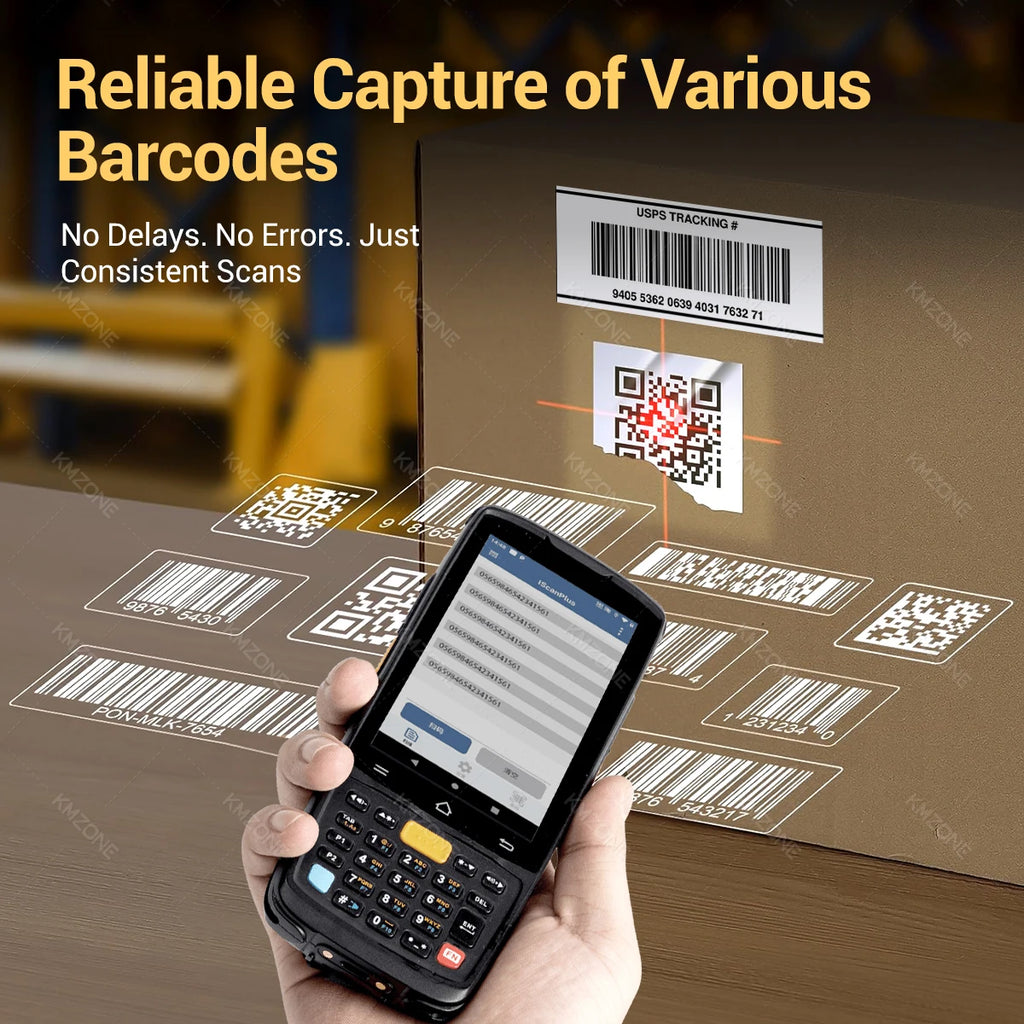 IData K3 Pro Android 12/14 with 1d 2D Barcode Handheld Terminal PDA Data Collector 4G For Flash kit, J&T, SPX, Ninja Express