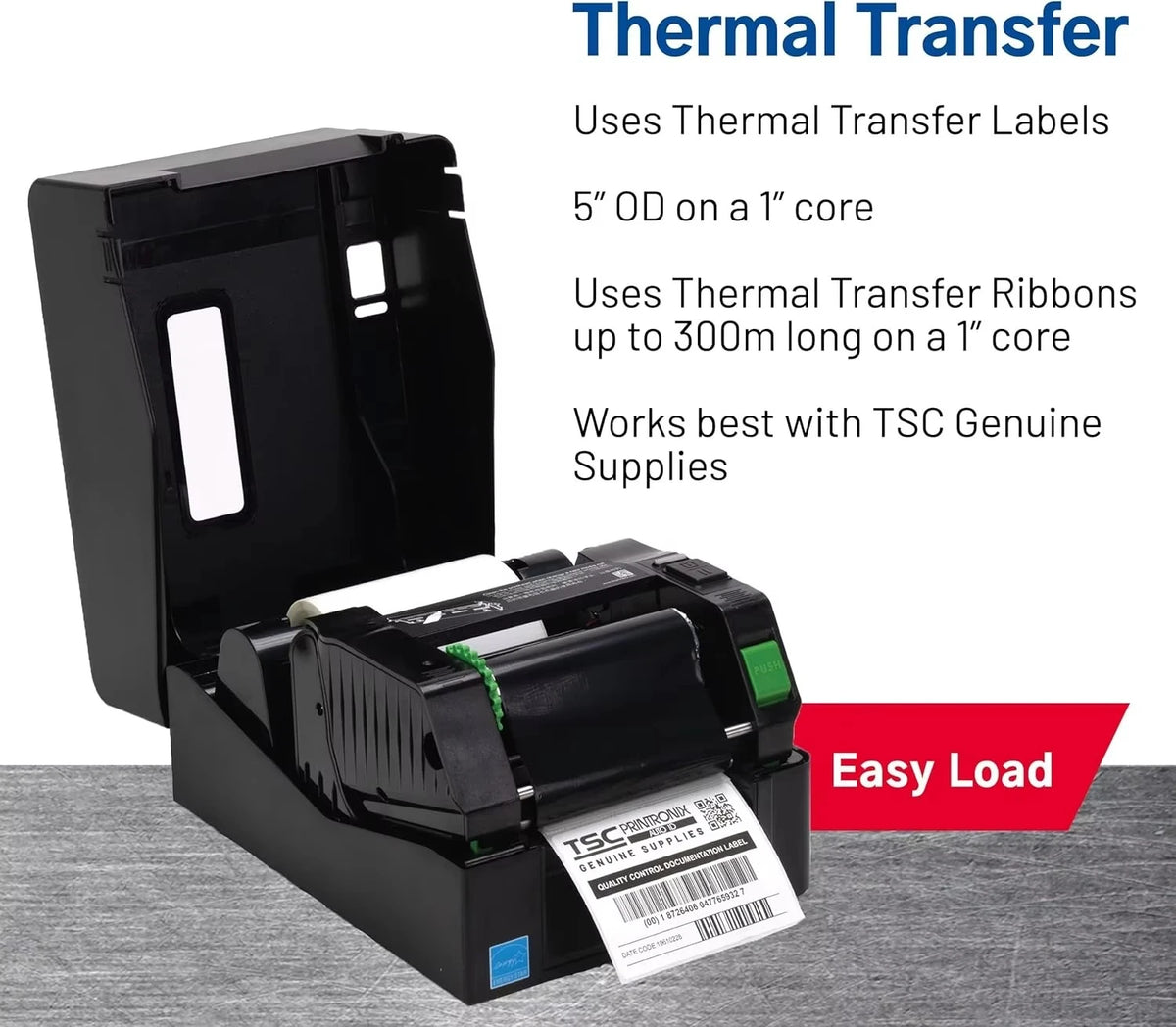 High Efficiency Thermal Transfer Desktop Smart Printer TE210 TE310 Shipping Label Sticker Printer For Logistics Express