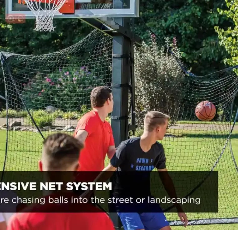 Basketball Yard Guard Rebounder Foldable Defensive Net System