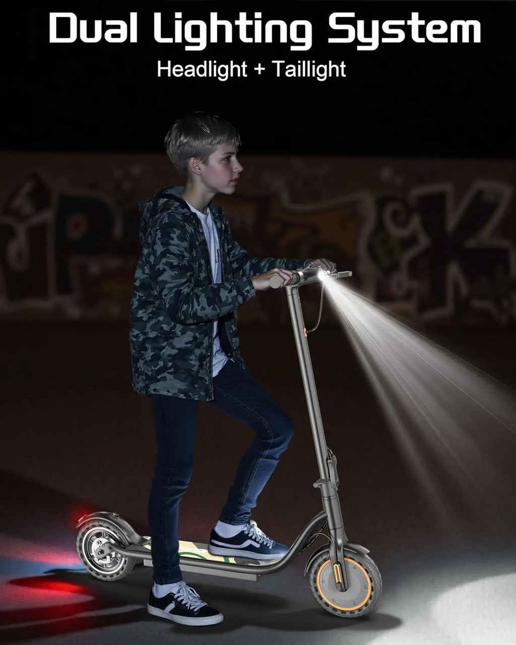 Sigravy Electric Scooter for Kids,Teens,Teenager, Students, Foldable Commuter E Scooter for Teens, 350W Motor, 19 MPH, Up to 26 Miles Range, 8.5" Solid Tires, Cruise Control, 19MPH Max Speed, LED Display,APP Control