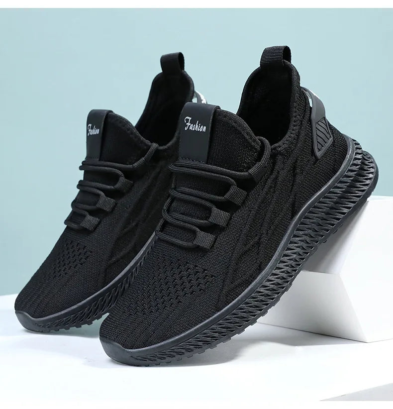Yellow Sneakers For Women Shoes Slip On Flying Breathable Mesh Sneakers Woman Spring New Lightweight Tennis Ladies Casual Shoes
