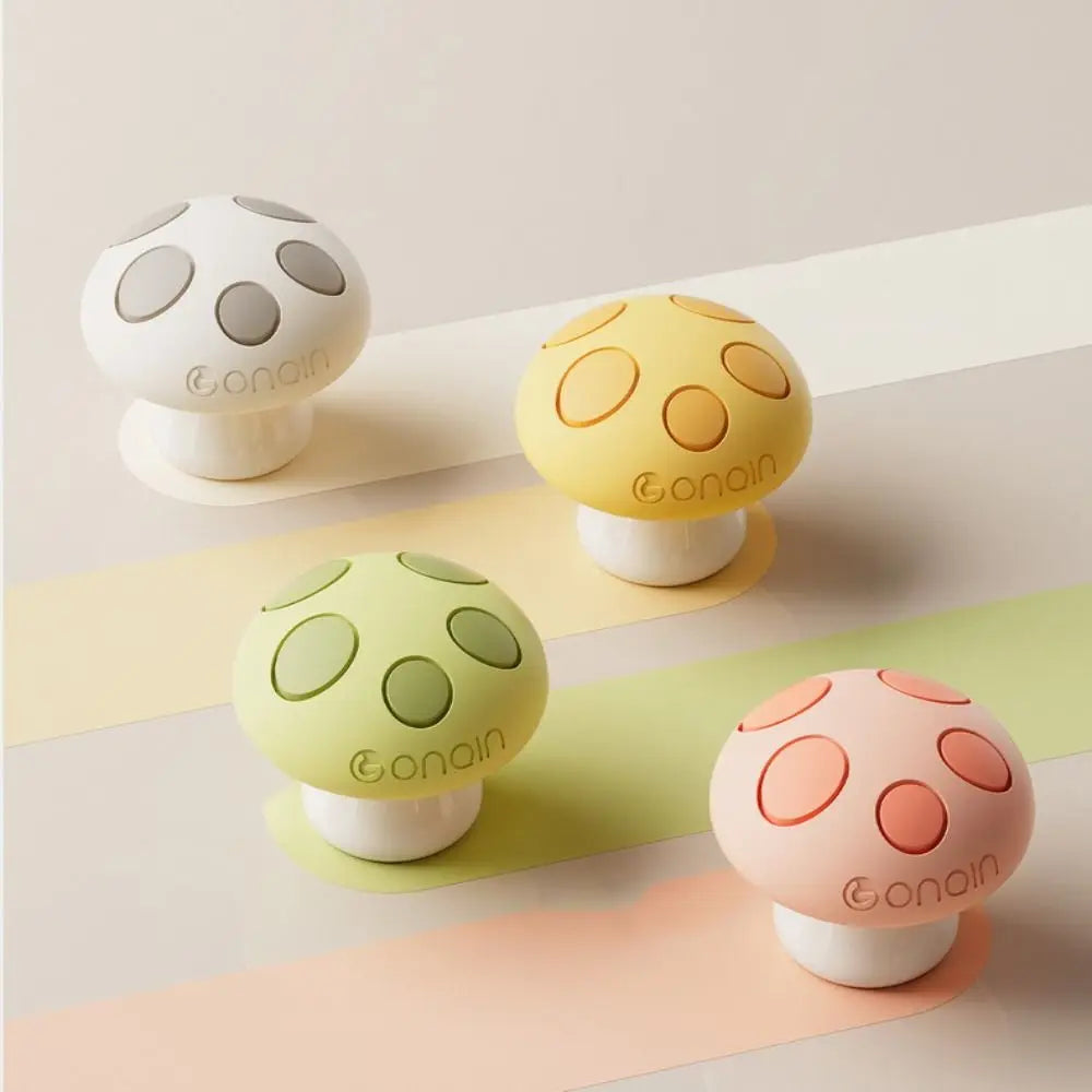 Mushroom Shaped Toilet Press Button Adhesive Creative Toilet Tank Press Button Multifunctional Nail Protector