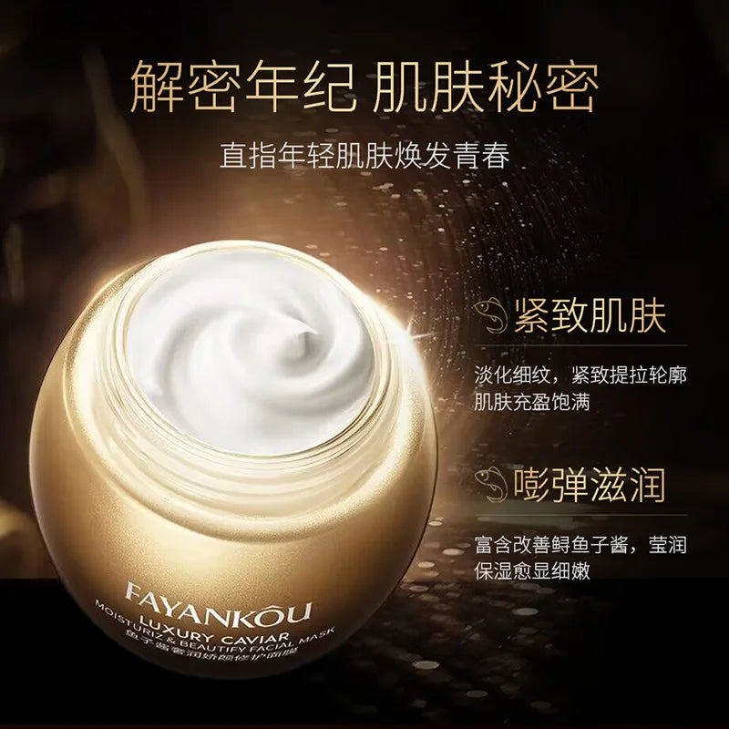 Caviar Wrinkle Anti-Aging Fade Fine Lines Face Whitening Bright Skin Beauty Health Care Retinol Lifting Firming Cream New