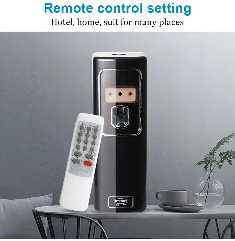 Perfume dispenser Automatic toilet fill Wall-mounted air freshener dispenser with remote control