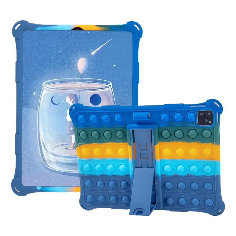 For Apple iPad 10 9 Inch 2022 Case Tablet Kids Folding Cover for iPad Air5 10.9 2022 Mini 3 4 5 6 Pro 11 9.7 10.2 2019 2020 2021