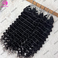 12A Burmese Curly Crochet Human Hair Bundle Pre-Separated Feather Crochet Hair Invisible Crochet Hair Extensions Wholesale Sales