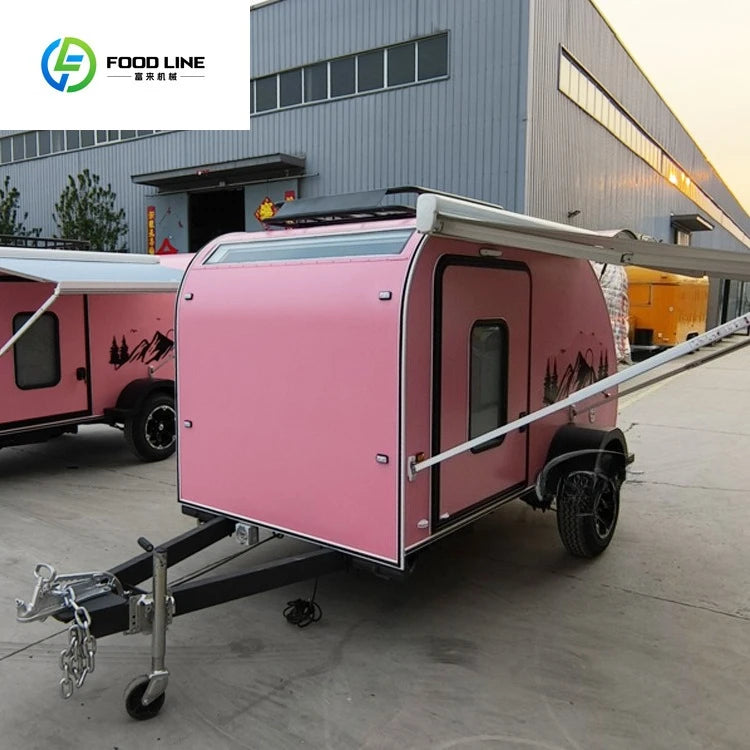 Camp Trailer off Road caravan Car Campers and Rvs Camping Travel Trailer