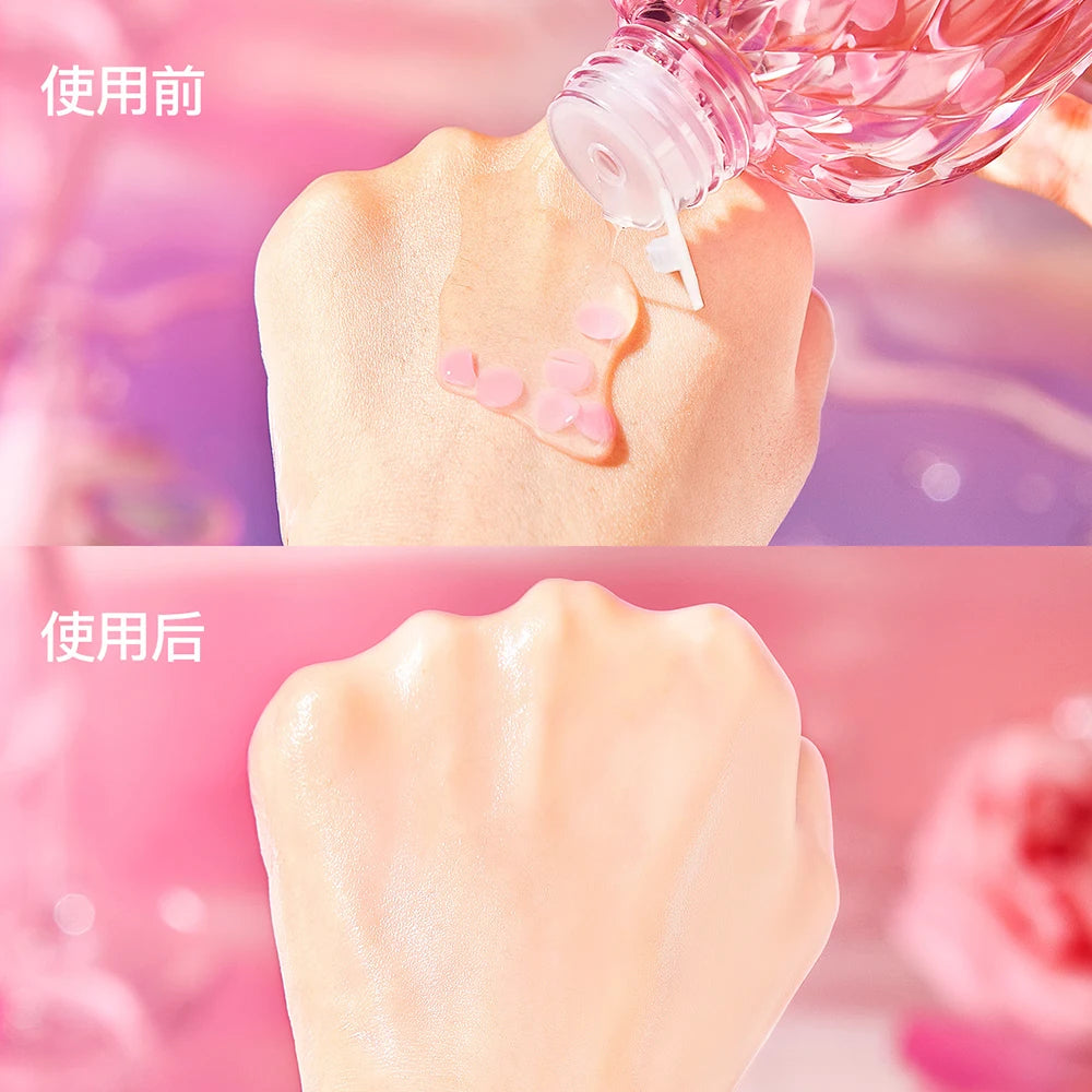 Lactose Acid Skin Rejuvenation Moisturizing Petal Water Reduce Fine Lines Oil Control Brighten Improve Dry Rough Face Toner