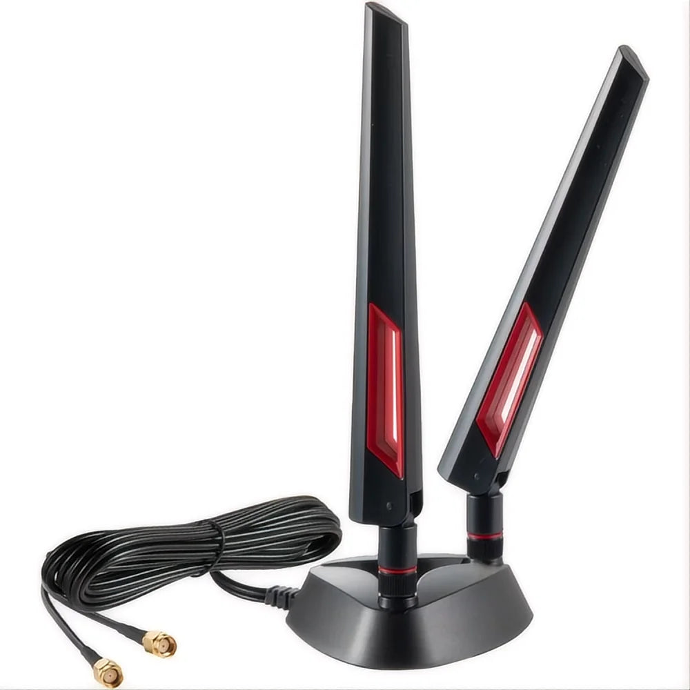 Dual Frequency Wireless WiFi Router, 5G, Network Card, Magnetic Base, RP-SMA Antenna, Extension Cable