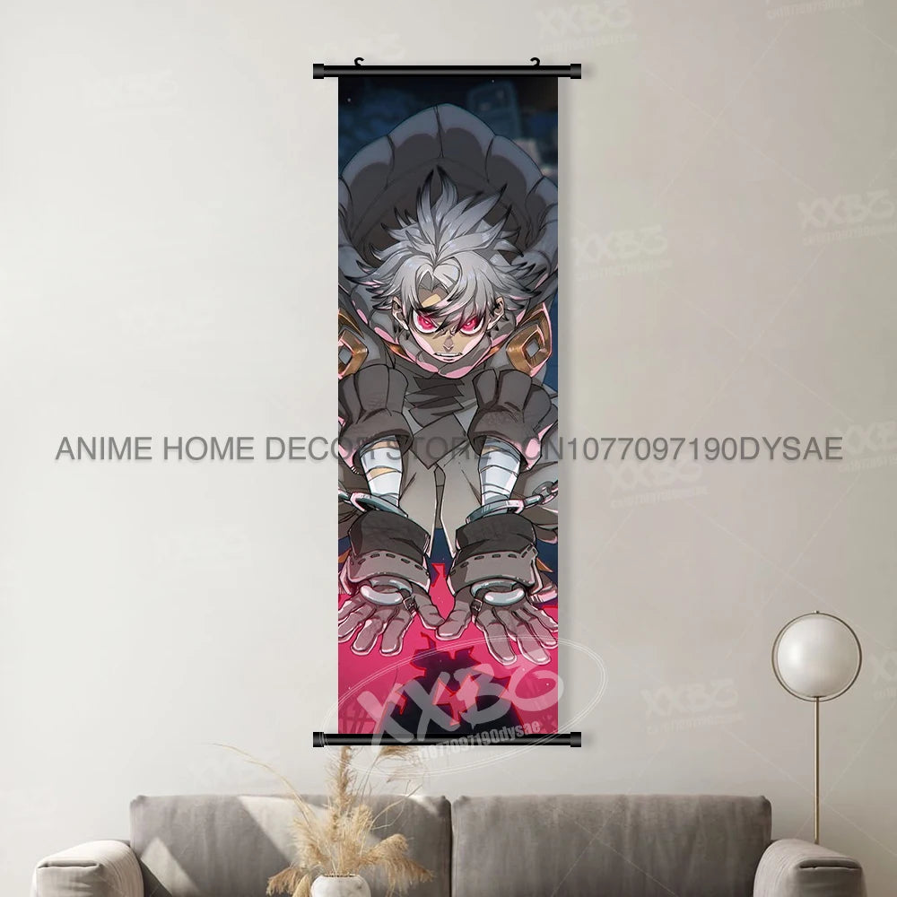 Canvas Home Decoration Poster For Anime Gachiakuta Character Print Scrolls Pictures Wall Art Hanging Painting Bedside Background