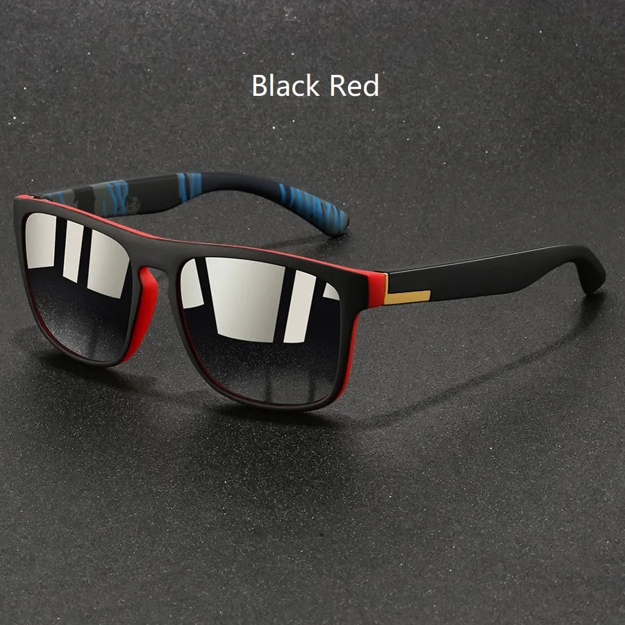 Fashion Vintage Square Sunglasses Men Women Fishing Driving Man Luxury Brand Designer Sun Glasses Anti-Glare Retro Eyewear
