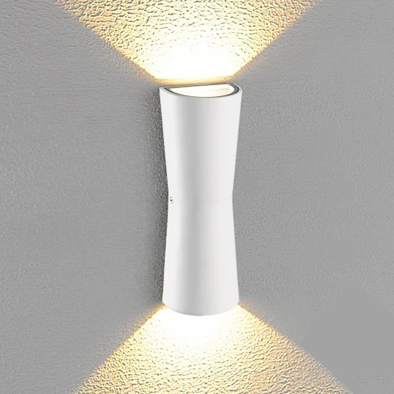 Modern LED Wall Light Waterproof Outdoor Garden Porch Wall Sconces Indoor Wall Lamps Aluminum Balcony Patio Wall Lights