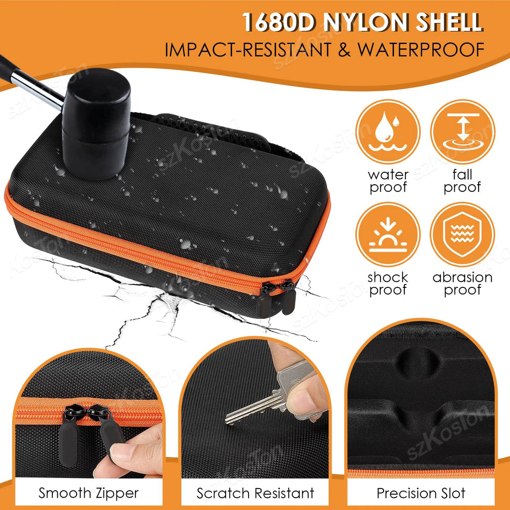 Wireless Microphone Carrying Case Compatible with JBL PartyBox Wireless 2 Mic System Portable Storage Bag for Karaoke Microphone