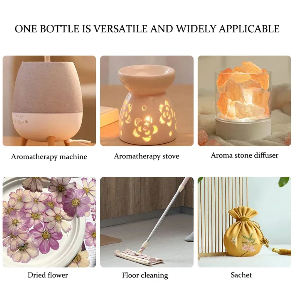 Car Perfume Refill Liquid Flavor Essential Oil with Dropper Car Air Freshener Refill For Air Humidifier Fragrance For Home Car