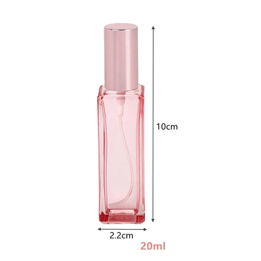 Gradient Blue Perfume Bottle 5ml 9ml 20ml Empty Glass Parfume Atomizer Travel Cosmetic Refillable Spray Bottle Sample Vials