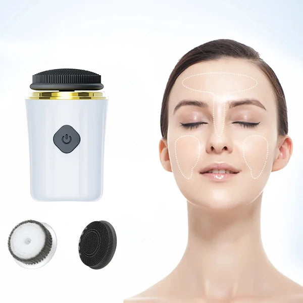 Electric Facial Cleansing Device Home Electric Deep Clean Beauty Tool 360 Rotation Portable Beauty Skin Care Pore Cleaning