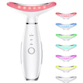 7 Colors Anti Wrinkle Facial Massager Neck Face Beauty Device Skin Tighten Facial Lift Device Reduce Double Chin Skin Care Tool