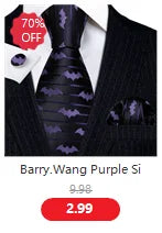 Designer Vest for Men Purple Embroidered Silk Waistcoat Tie Pocket Square Set Wedding Formal Male Suit Party Barry Wang