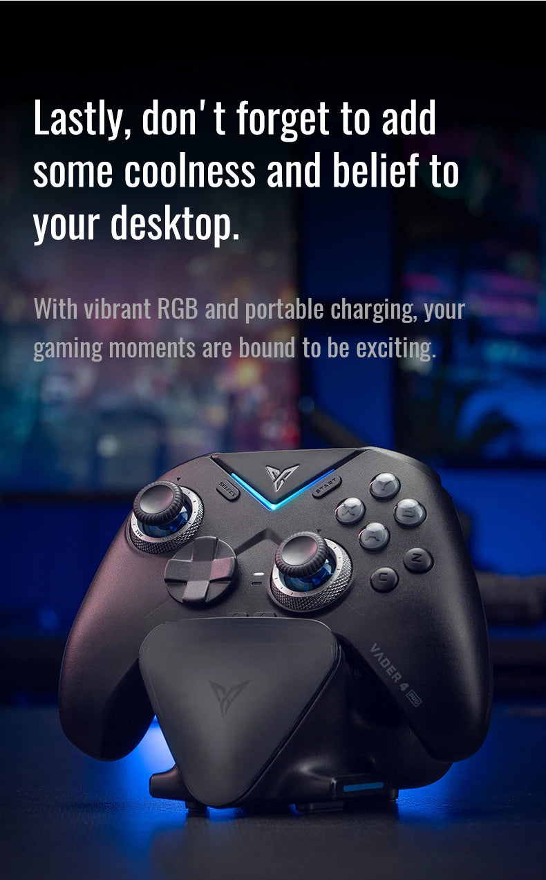 FLYDIGI Vader 5 Pro/ 4ProGaming Controller Switchable Tirgger Support Elite Force PC NS Mobile TV Box PC Gamer PS Game Boy Gifts