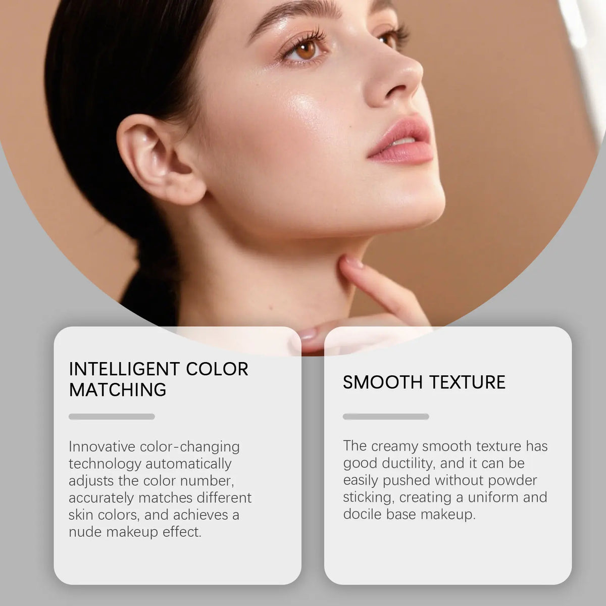 Foundation Stick Natural Persistent No Trace Makeup Feeling Even Skin Tone Invisible Pores Decorate Fine Lines Concealer Stick