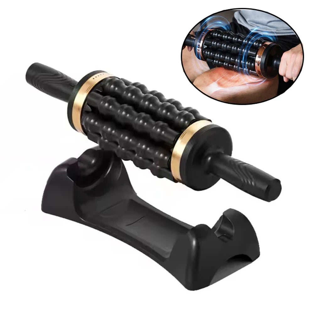 Relax Stress Massager Hand Held Massager for Muscle Rolling Percussive Massager Powered Muscle Roller Massager Whole Body Relief