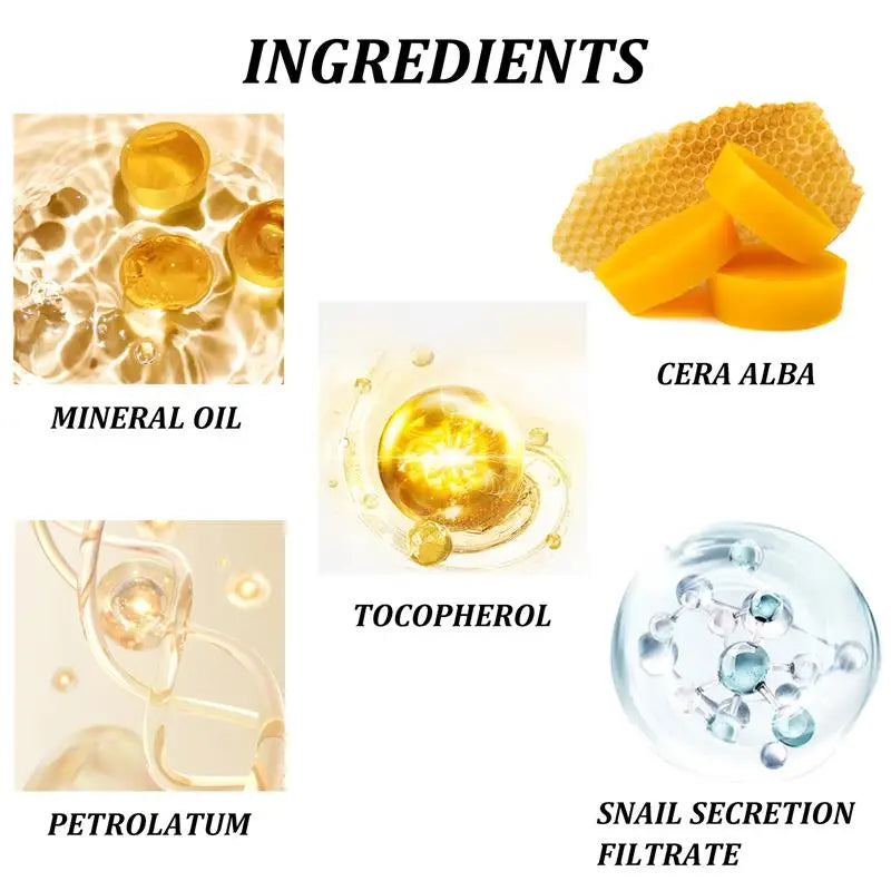 Snail Mucin Eye Cream Stick Wrinkle Removing Lightening Dark Circle Remove Eye Bag Anti-Puffiness Firming Fade Fine Lines