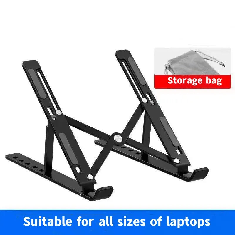 Universal Portable Laptop Stands Foldable Notebook Holder Adjustable Notebook Computer Bracket Lifting Cooling Holder Non-slip