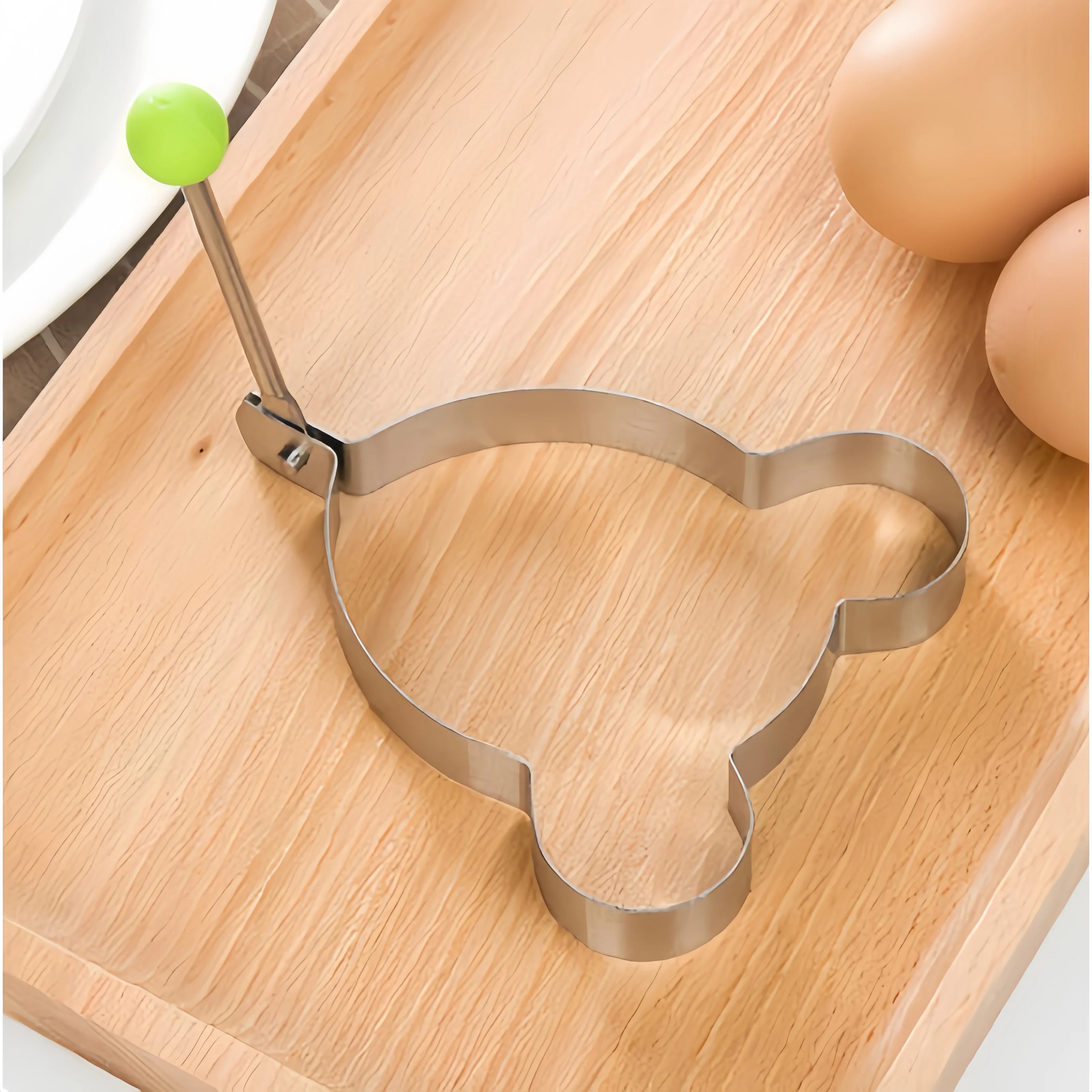 1/4/5PCS Stainless Steel Omelette Forming Machine Mold Breakfast Baking Pancake Mold Baking Cooking Kitchen Gadgets