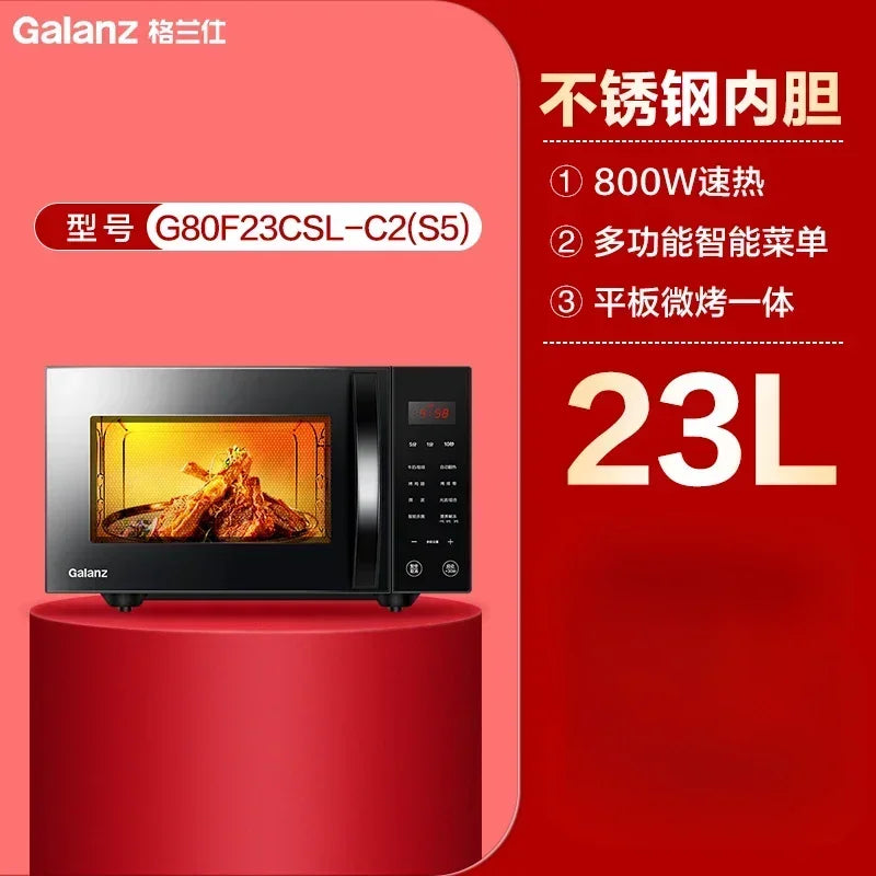 220V Grainfree Stainless Steel Microwave Oven with Integrated Steamer and Bake oven - Home Use Microwaves A