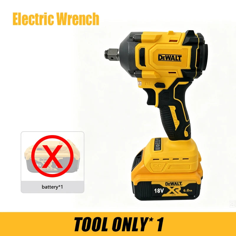 DEWALT Brushless Cordless Power Tools Kit Impact Driver Grease Gun Angle Grinder Blower Reciprocating Saw Bare Tool Only