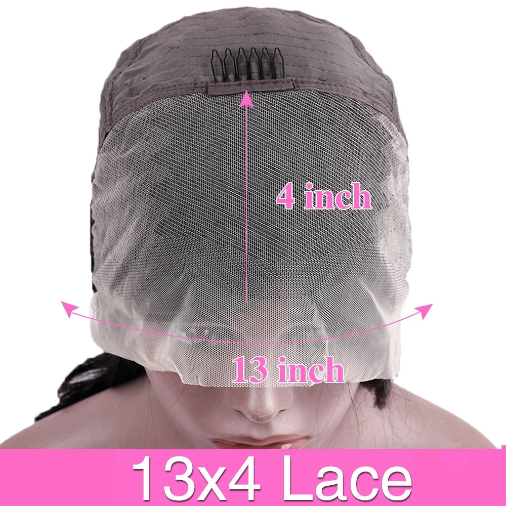 220% Density 40In Body Wave 13x6 HD Lace Frontal Wigs Pre Plucked 5x5 Lace Wigs For Women 13x4 Lace Front Wig 360 Human Hair Wig