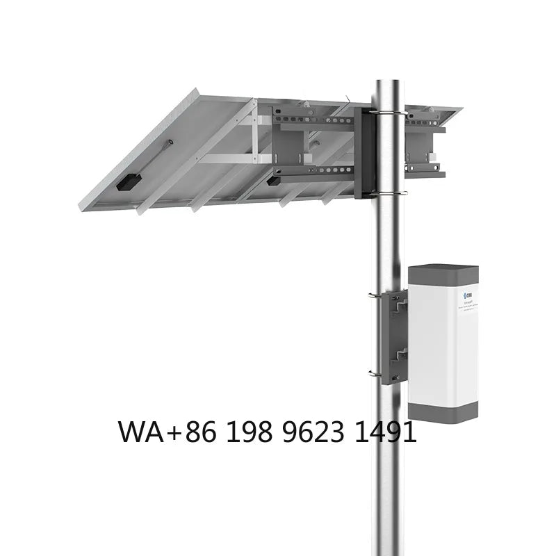 Solar Panel 100AH Lithium Battery Backup System for Communication Network Outdoor