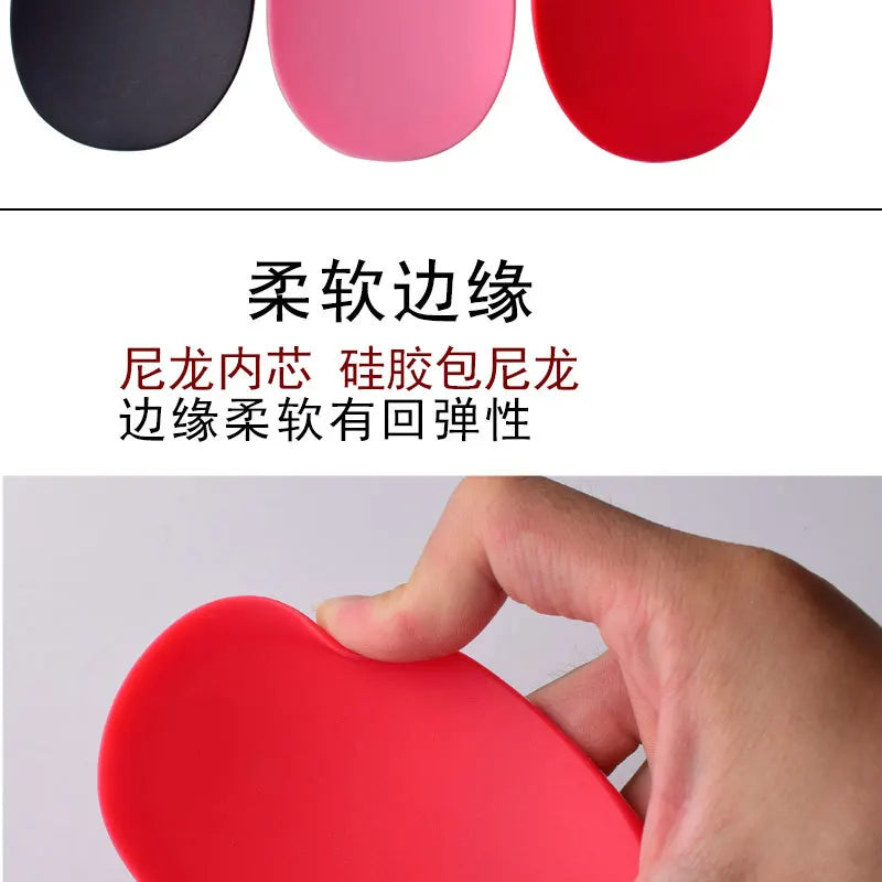 1Pcs Silicone Spoon Non-stick Cooking Spoon Anti-scalding Pot Rice High-temperature-resistant Spoon Durable Kitchen Gadgets