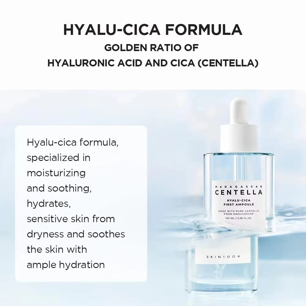 SKIN1004 Centella Ampoule Series Facial Essence Non-Greasy Lightweight Soothe Reduce Redness Refine Pores For Sensitive Skin