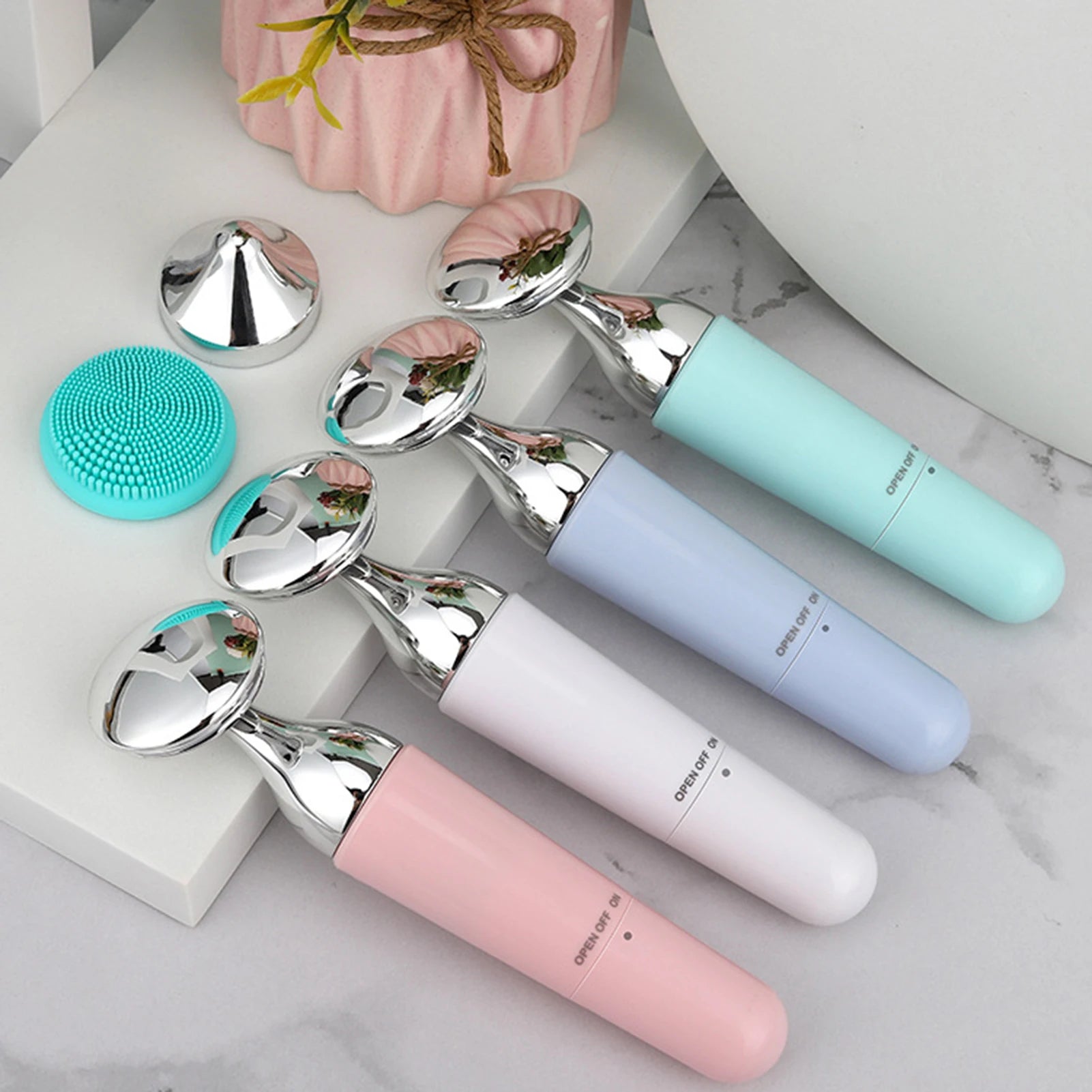 Deep Cleansing Skin Facial Beauty Massager All-around Skin Care Machine Caring For Skin Elasticity And Lines