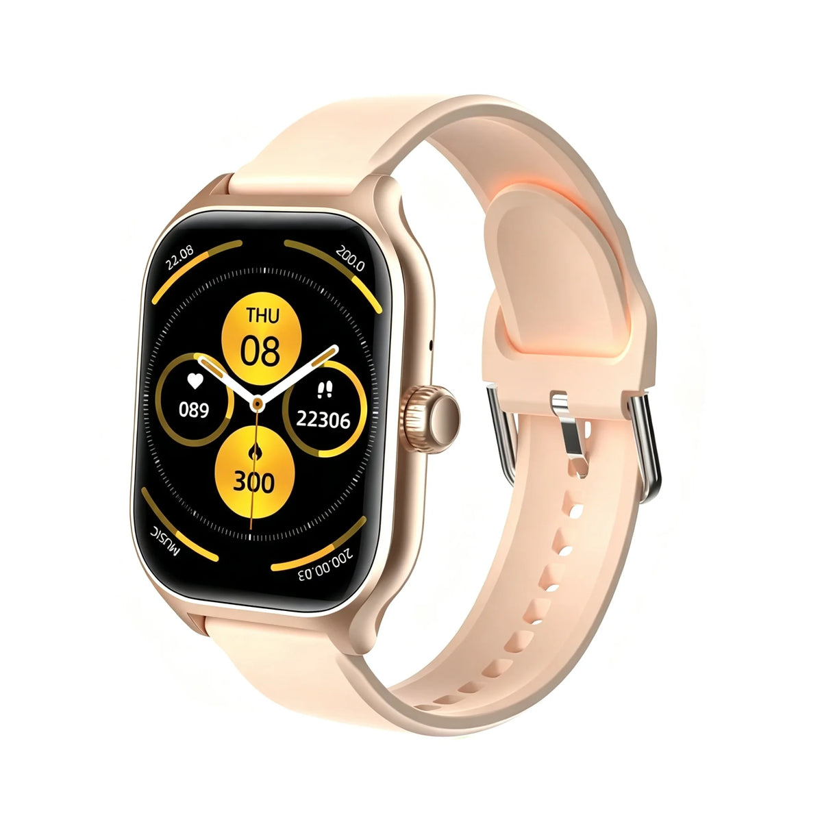 2026 New Smart Watch 2.01" HD Display Bluetooth Call Blood Oxygen Heart Rate Monitor Fitness Gift for Men Women