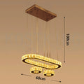 Home Decoration Pendant Lights Luxury Crystal Living Room Chandelier Dining Room Pendant Lamp, Ceiling Light, Indoor Lighting