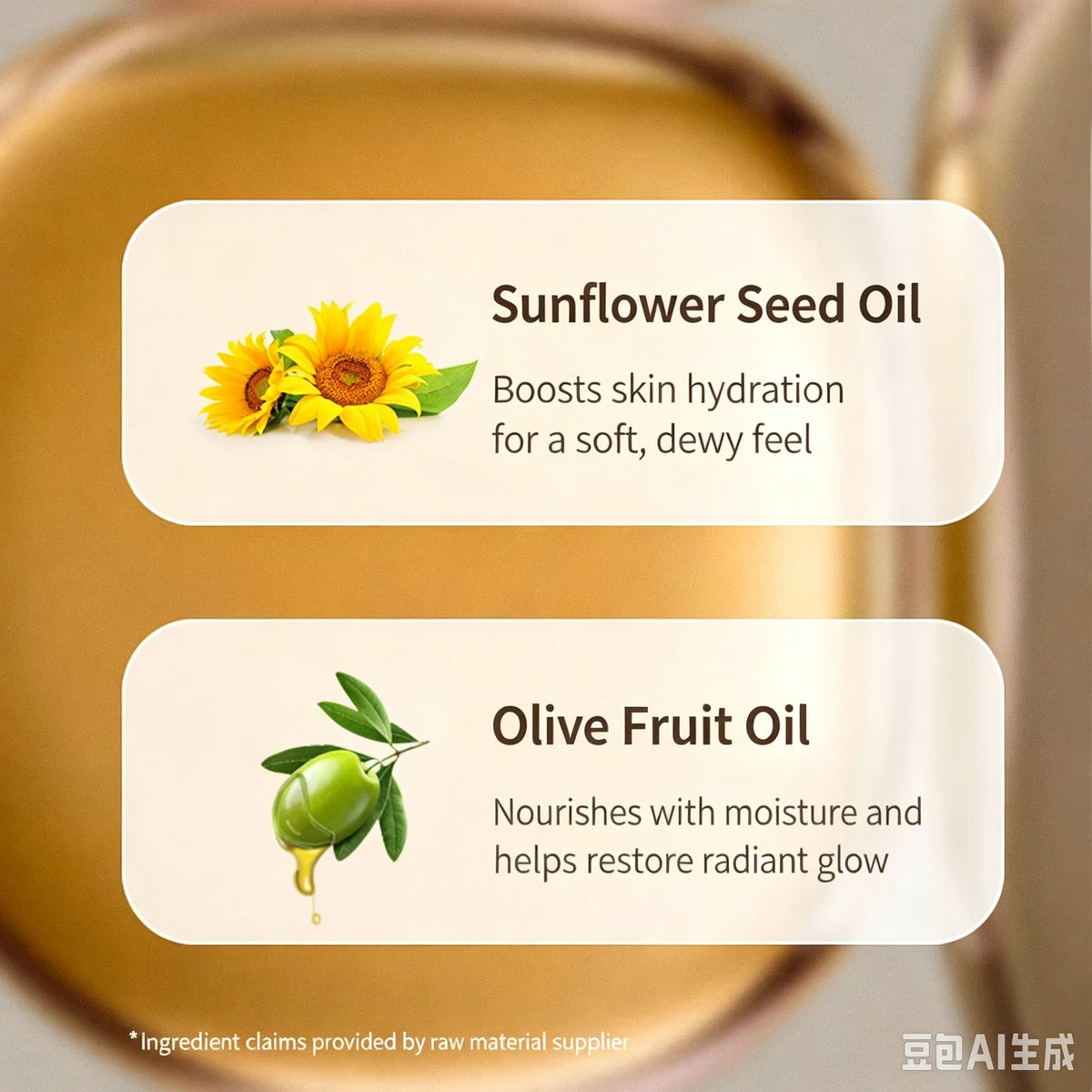 Natural Marigold & Rose Petal Essential Oil Body Massage Oil for Back Opening Therapy Facial Essence Hair Nourishing Care Oil