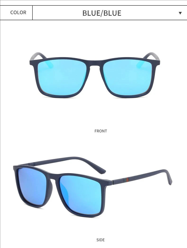 New Style Sun Glasses Driving Glasses Fashionable Square Sun Glasses Men And Women Anti-ultraviolet Sunglasses 1166