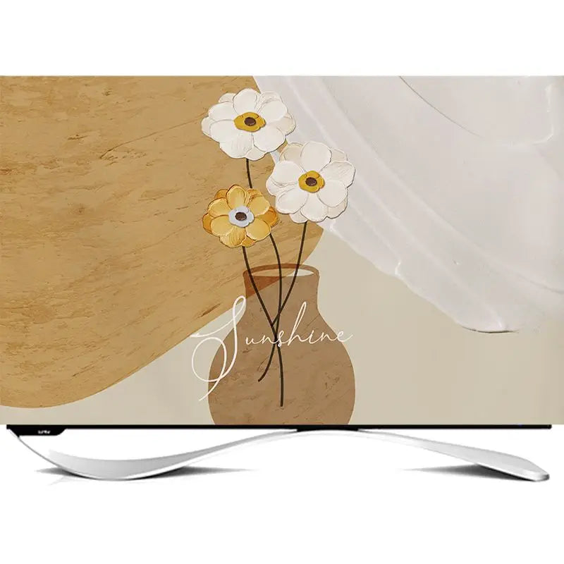 TV Cover Aesthetic three-dimensional sense Household Hanging LCD TV Dust 24-75 Inch Living Room Decoration for Televisions