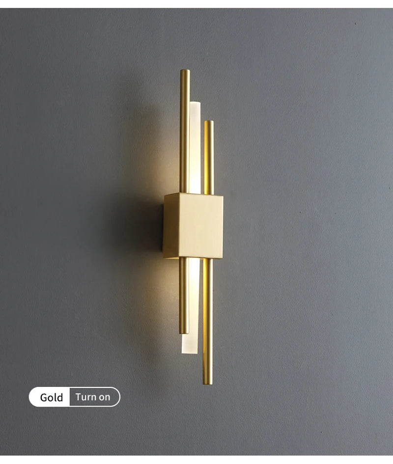 Modern Led Wall Lamp Indoor Lighting Nordic Decoration Wall Lights Living Room Corridor Bedroom Bedside Sconces Bathroom Mirror