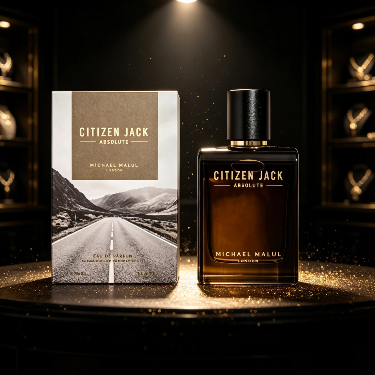 Michael Malul Citizen Jack Absolute perfume, mature tough guy, wild road fragrance, and niche premium fragrance