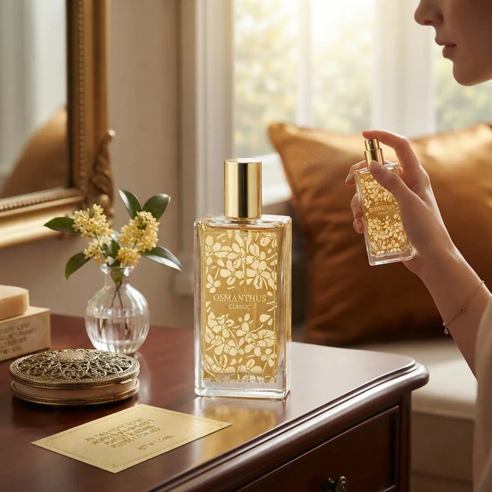 50ml SHIMANG Osmanthus Women Perfume Fresh Sweet Osmanthus Floral Fragrance Long Lasting Portable Spray Ladies Gift Perfume