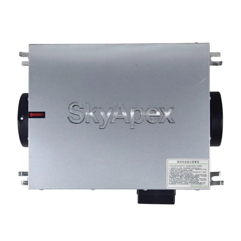 Industrial Quiet Strong Wind Exhaust Fan Sealed Wiring Box Safe Ventilation Device For Mall Office Building Air Circulation