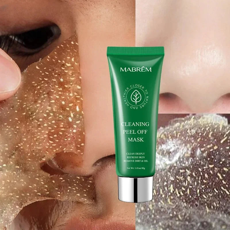 Peel Off Face Mask Deep Skin Purification Remove Blackheads Control Sebum Minimize Pores Improve Uneven Rough Facial Texture