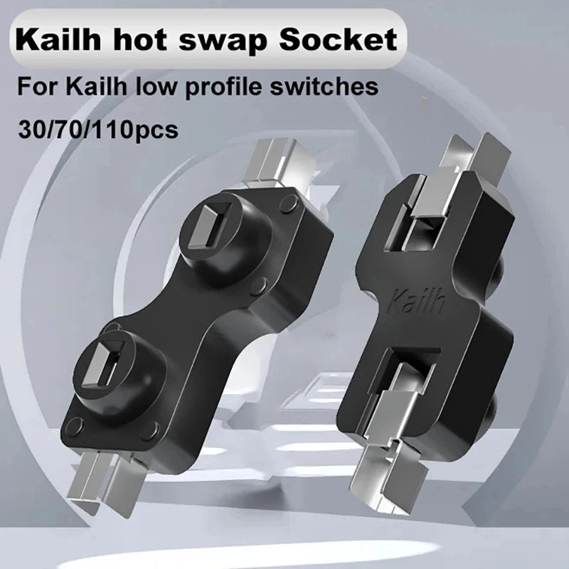 10/30/70/110pcs Kailh Hot Swapping PCB Socket Mechanical Keyboard Hot Swap Dock for Outemu Cherry MX Switches DIY Connector