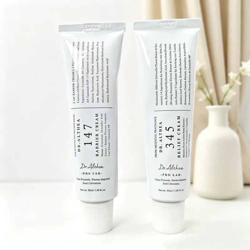 Dr.Althea Relief Cream Address Blemishes Repairing Barrier Moisturizer Improving Acne Marks Nourishing Antioxidant Skin Care