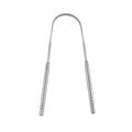 Premium Stainless Steel Tongue Scraper Cleaner Set Fresh Breath Cleaning Coated Oral Hygiene Tool Portable Travel Handy Carry