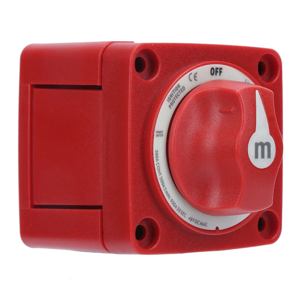 Yacht Battery Switch Single Circuit 6006 MSeries HardWearing IP66 Waterproof For Marine Boat Yacht Accessories DC 12-48V