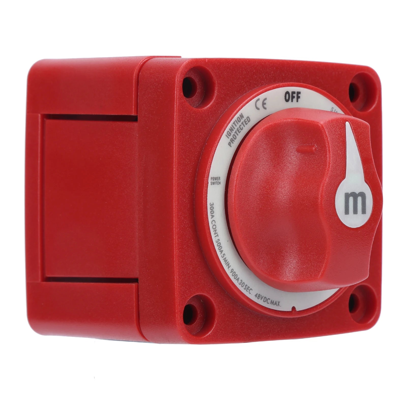 Yacht Battery Switch Single Circuit 6006 MSeries HardWearing IP66 Waterproof For Marine Boat Yacht Accessories DC 12-48V